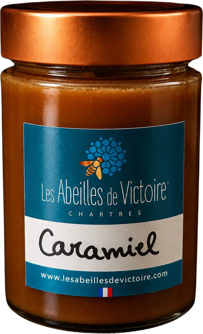 Pot détouré de Caramiel Les Abeilles de Victoire
