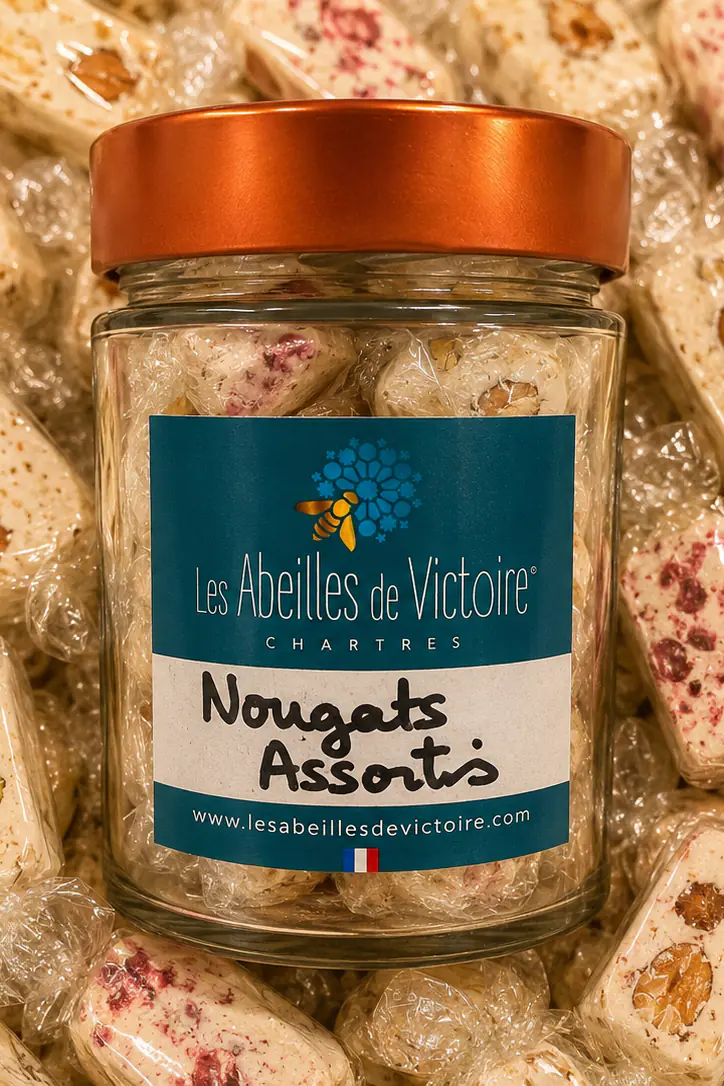 Sachet de nougats assortis Les Abeilles de Victoire